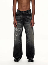 EMO "Digital Erosion" Straight Leg Jeans