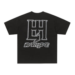 Life Hustlers Black Panther Graphic Black T‑Shirt