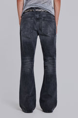 Washed Black Jude Bootcut Jeans