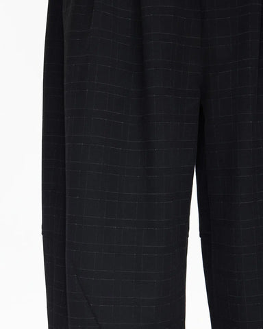 EMO Pleated Suit Cropped Pants