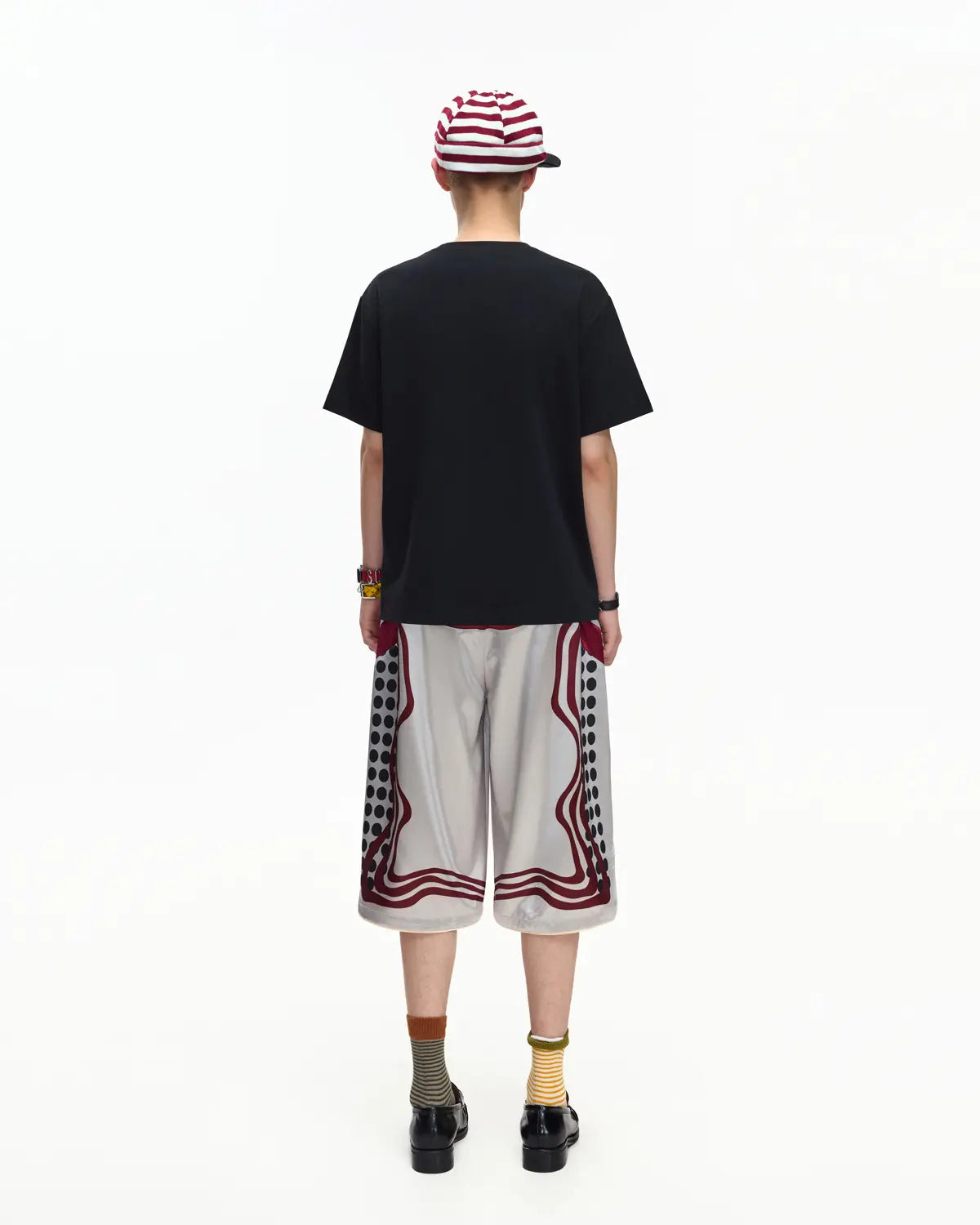 EMO Cropped Basketball Shorts