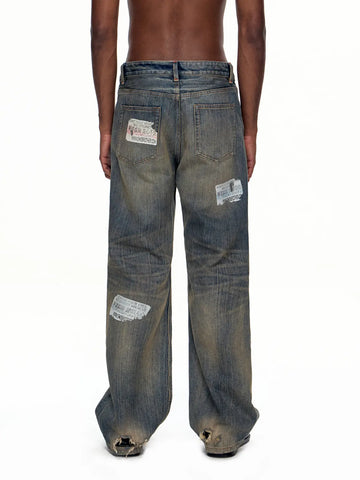 EMO "Virtual Reality" Straight Leg Denim