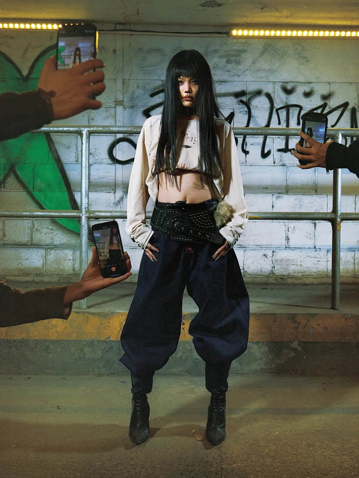EMO Curved Blade Italian Fabric Jeans