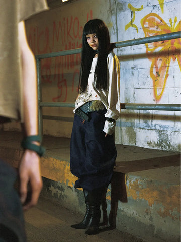 EMO Curved Blade Italian Fabric Jeans