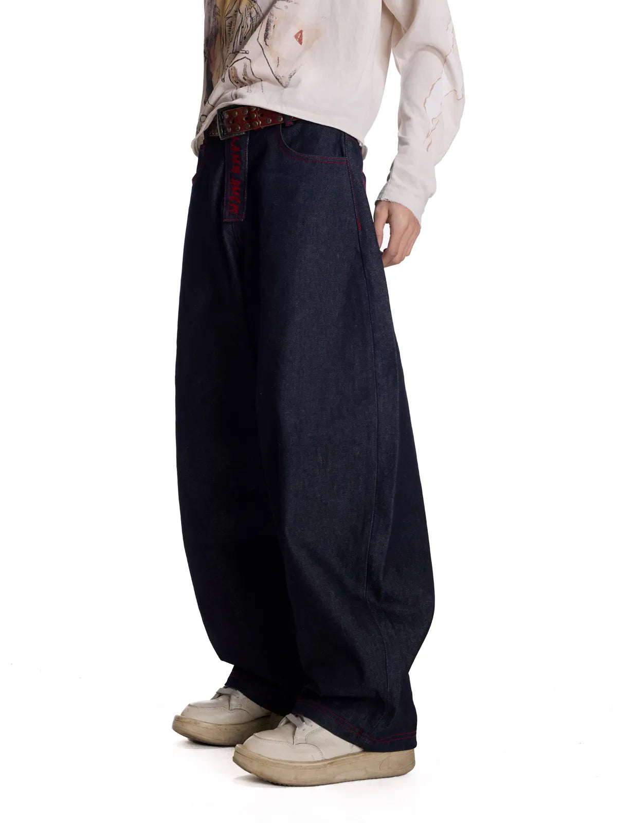 EMO Curved Blade Italian Fabric Jeans