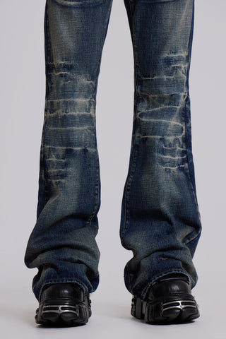 Mid Blue Drift Bootcut Jeans