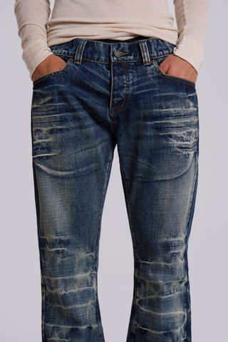 Mid Blue Drift Bootcut Jeans