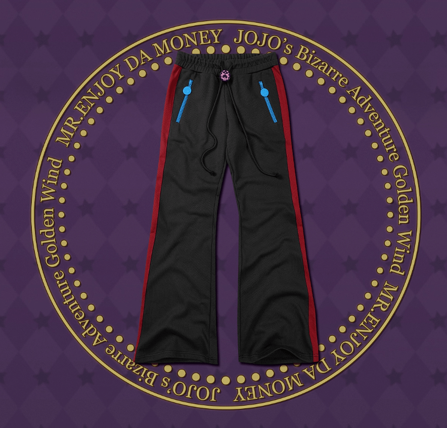 MEDM × JOJO Color Block Side Stripe Track Pants