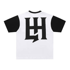 Life Hustlers Ringer Portrait Graphic Tee