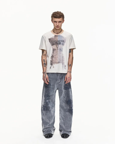 EMO Wash Curved Fit Velvet Jeans