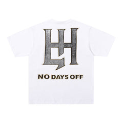 Life Hustlers Praying Angel Graphic White Tee