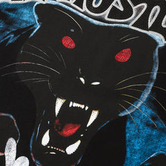 Life Hustlers Black Panther Graphic Black T‑Shirt