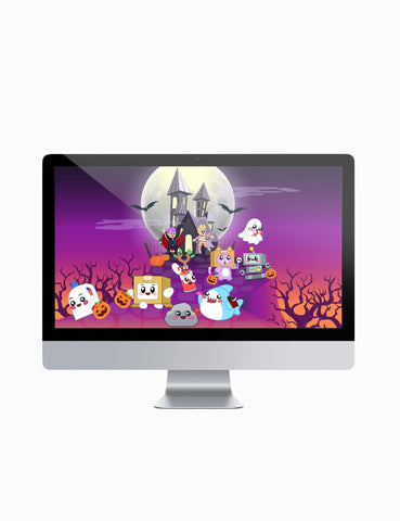 Halloween Digital Wallpaper