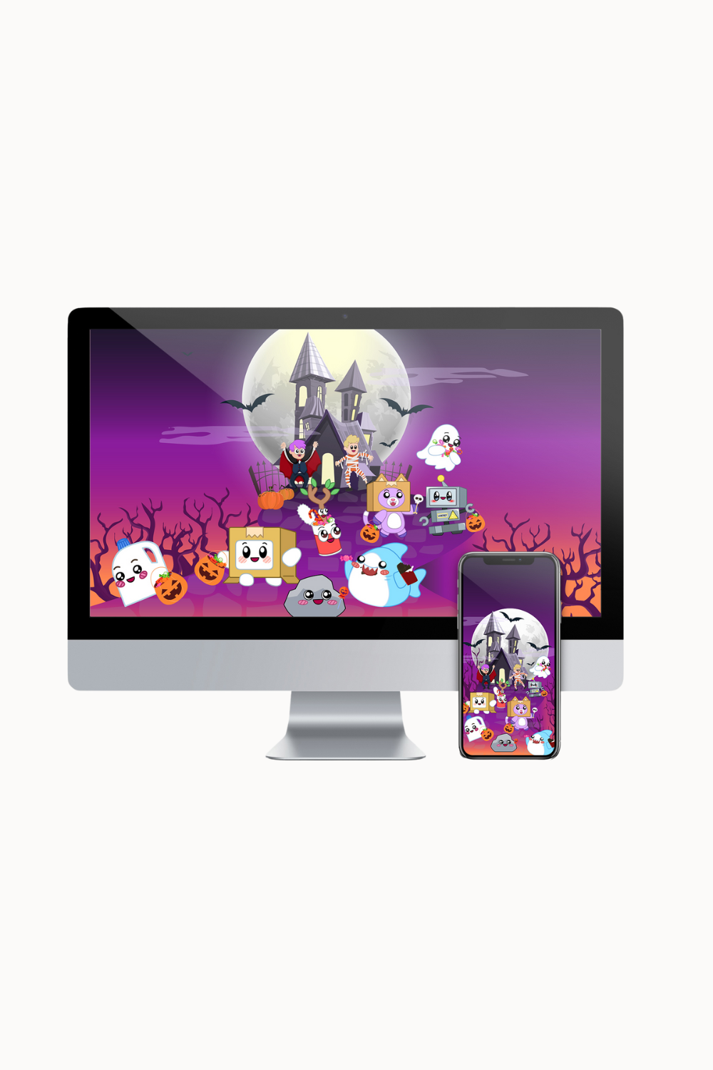 Halloween Digital Wallpaper