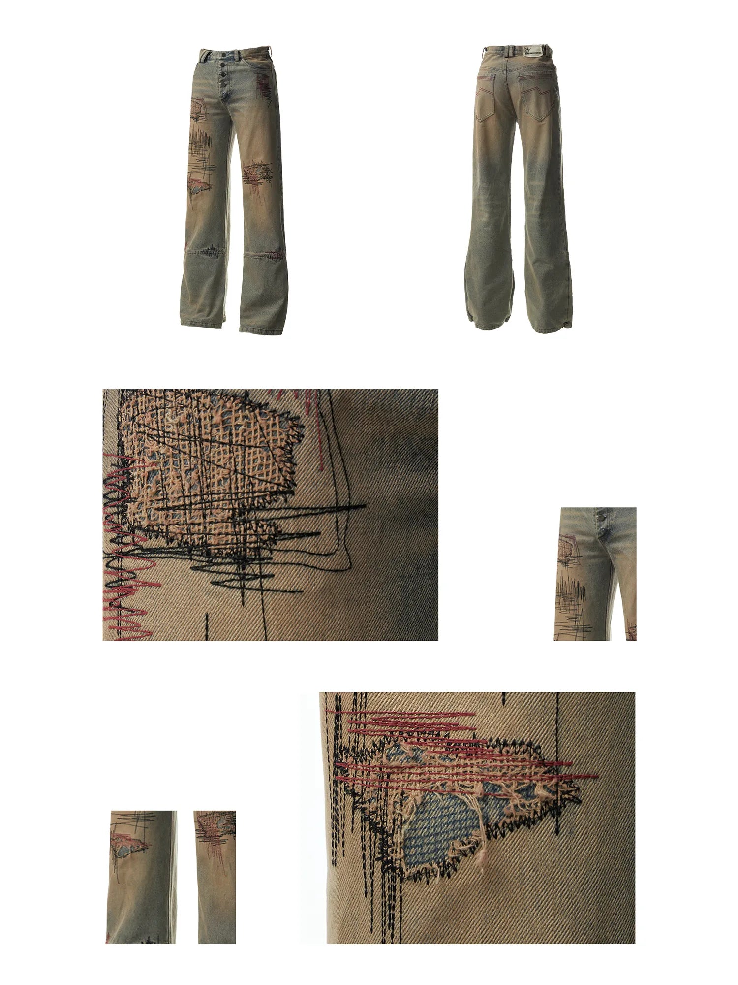 Mud Dry Bootcut Jeans