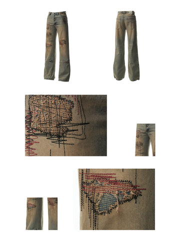 Mud Dry Bootcut Jeans