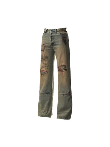 Mud Dry Bootcut Jeans