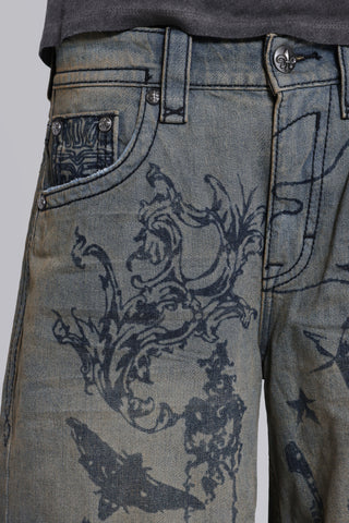 Rock Revival Inked Jeans