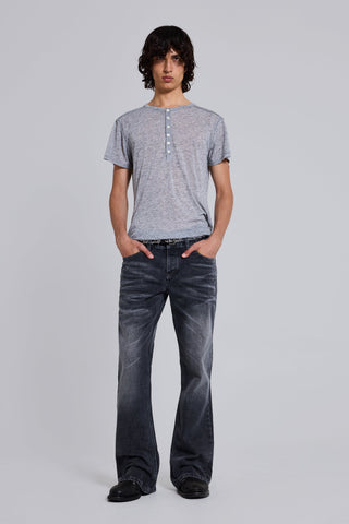 Washed Black Jude Bootcut Jeans