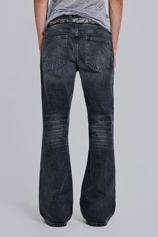 Washed Black Jude Bootcut Jeans