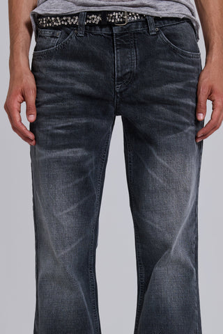 Washed Black Jude Bootcut Jeans