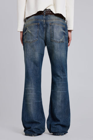 Mid Wash Blue Jude Bootcut Jeans