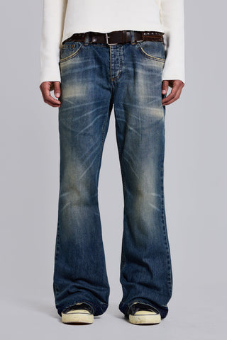 Mid Wash Blue Jude Bootcut Jeans