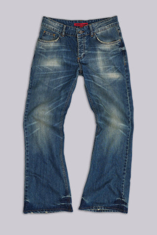 Mid Wash Blue Jude Bootcut Jeans