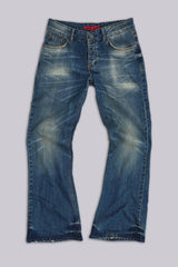 Mid Wash Blue Jude Bootcut Jeans