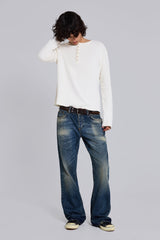 Mid Wash Blue Jude Bootcut Jeans