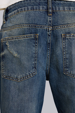 Mid Wash Blue Jude Bootcut Jeans