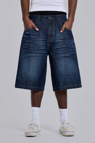 Union Jack Indigo Colossus Jorts