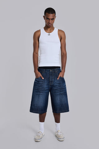 Union Jack Indigo Colossus Jorts