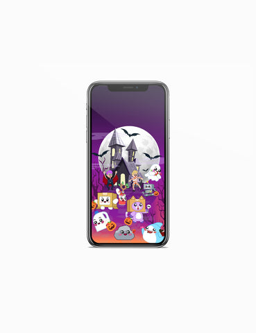 Halloween Digital Wallpaper