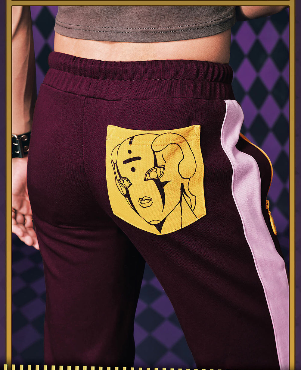 MEDM × JOJO Color Block Side Stripe Track Pants