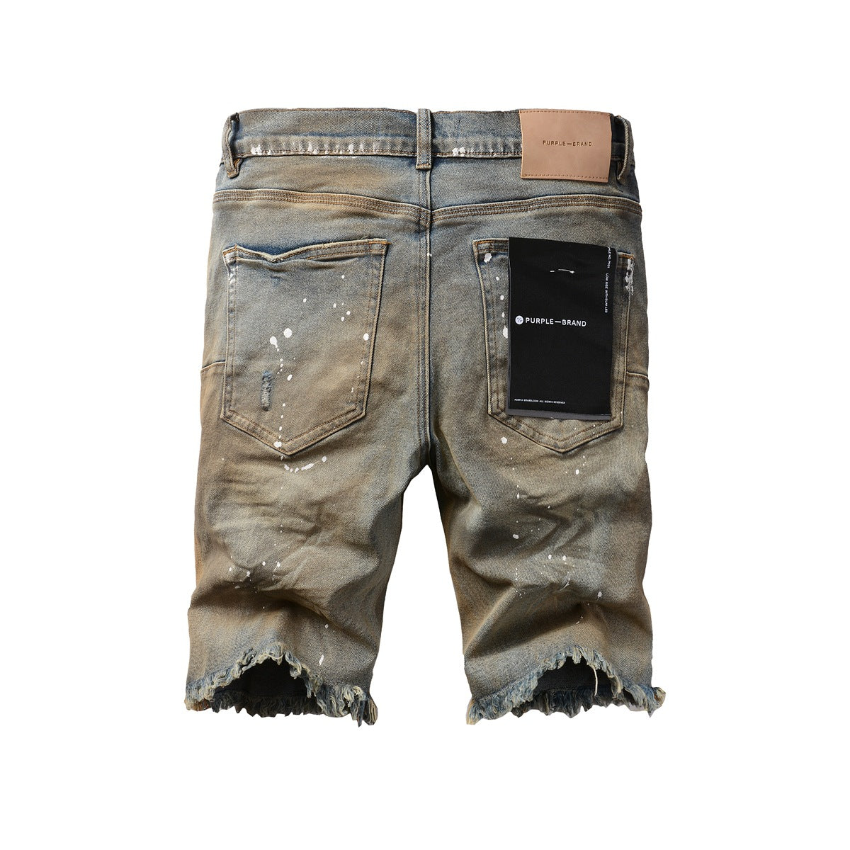 Purple Jeans Trendy Silver Gray Denim Shorts Perfect for a Contemporary Outfit 5012