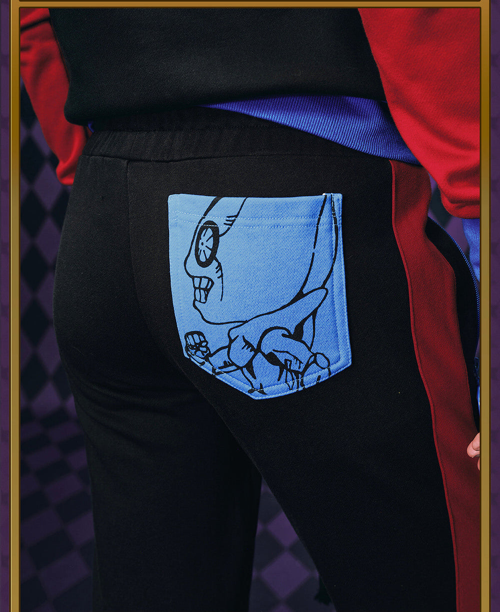 MEDM × JOJO Color Block Side Stripe Track Pants