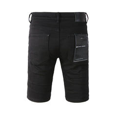 Purple Jeans Shorts Denim Mens Jeans Casual Style Cotton Blend Fabric Wash Vintage Street Fashionable Hip Hop Hole De 5023