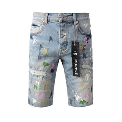 Purple Jeans Blue Jean Shorts 5066 with a Classic and Stylish Look