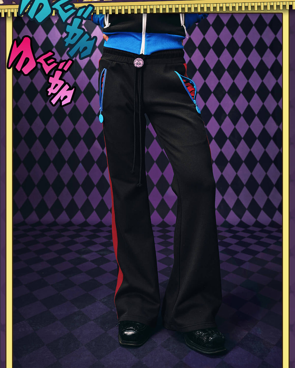 MEDM × JOJO Color Block Side Stripe Track Pants