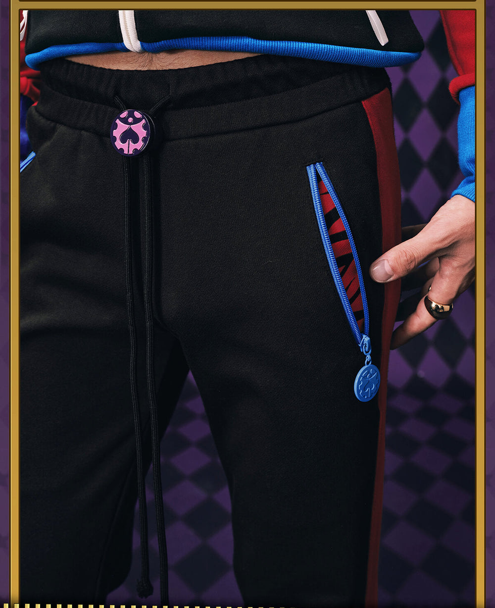 MEDM × JOJO Color Block Side Stripe Track Pants