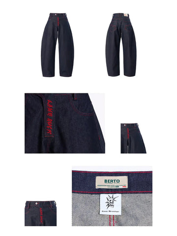 EMO Curved Blade Italian Fabric Jeans