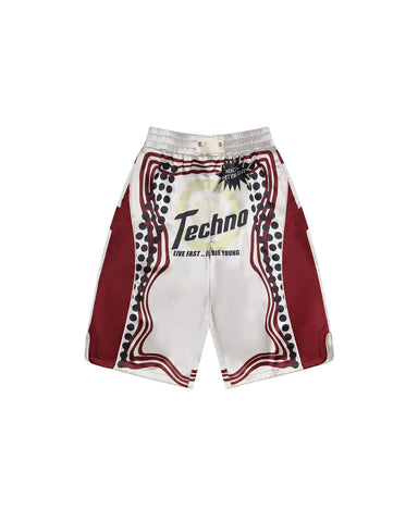 EMO Cropped Basketball Shorts