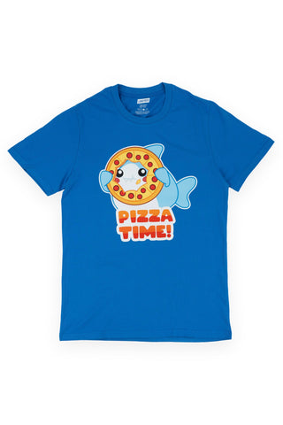 Thicc Shark Pizza Time T-Shirt