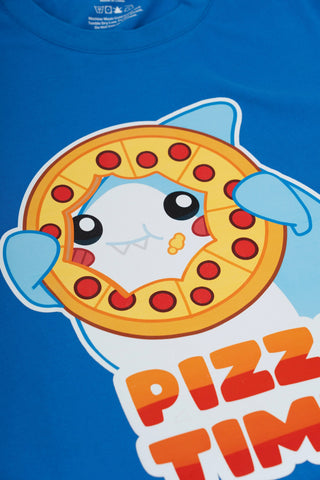 Thicc Shark Pizza Time T-Shirt