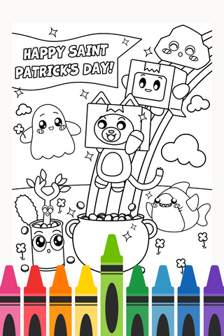 St Patrick's Day Coloring Page